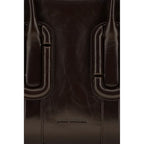 Marc Jacobs Babe City Tote In Crinkle Leather Fondant
