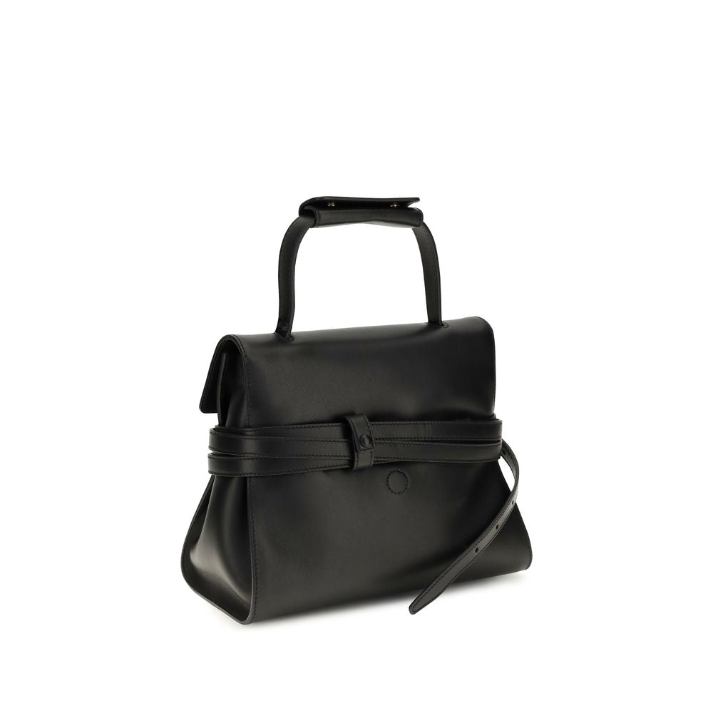 Moschino Tie Me Regular Handbag Black