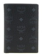 MCM Ottomar Passport Holder in Visetos Black