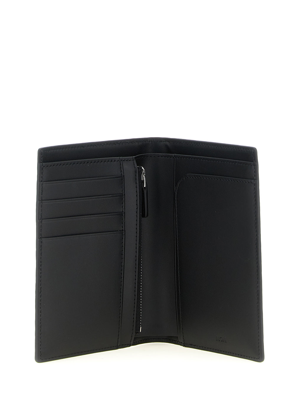 MCM Ottomar Passport Holder in Visetos Black