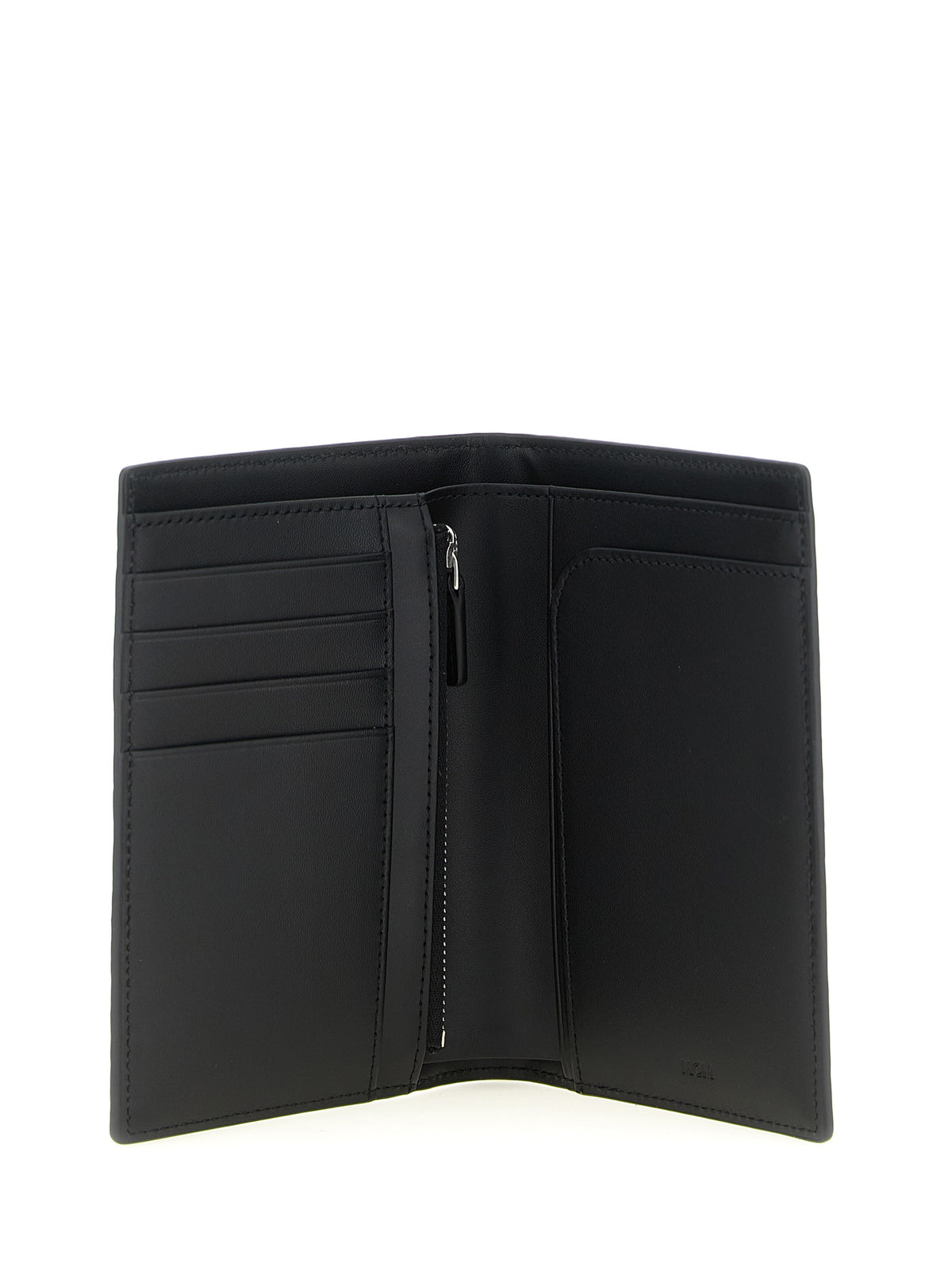 MCM Ottomar Passport Holder in Visetos Black