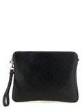Gucci GG Emblem Medium Crossbody Bag Black
