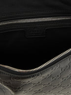 Gucci GG Emblem Medium Crossbody Bag Black