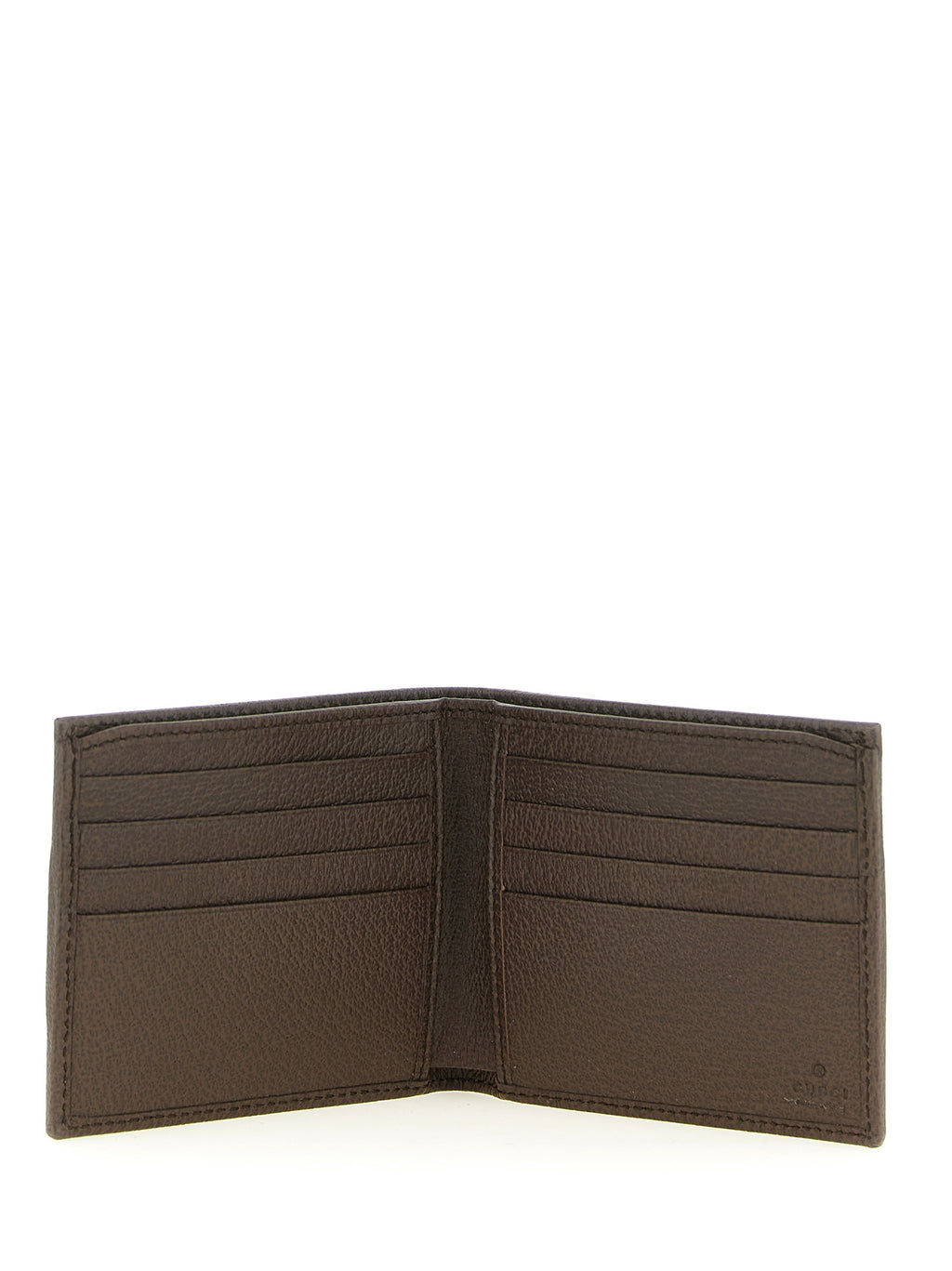 Gucci Ophidia Bi-Fold Wallet Beige Dark Brown