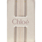 Chloé Woody Loop Canvas Tote Bag Nude