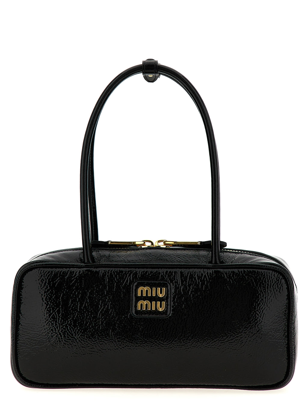 Miu Miu Trunk Hand Bag Black