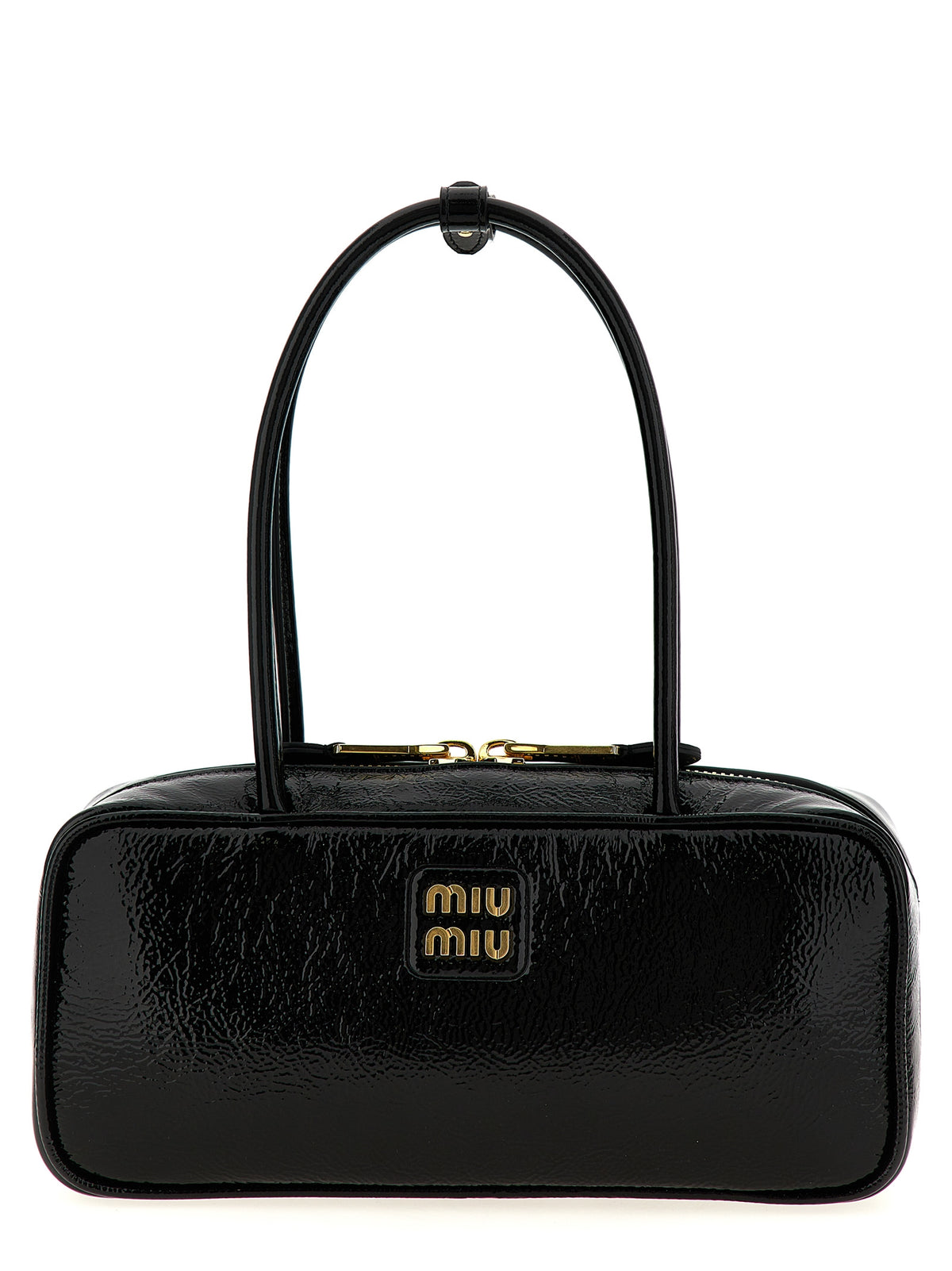 Miu Miu Trunk Hand Bag Black