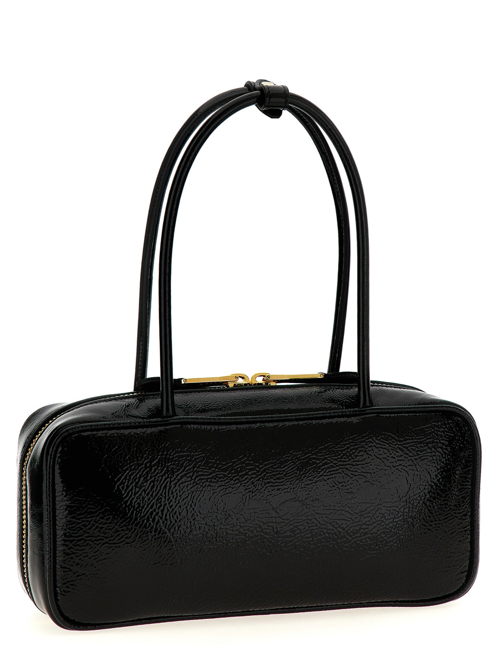 Miu Miu Trunk Hand Bag Black