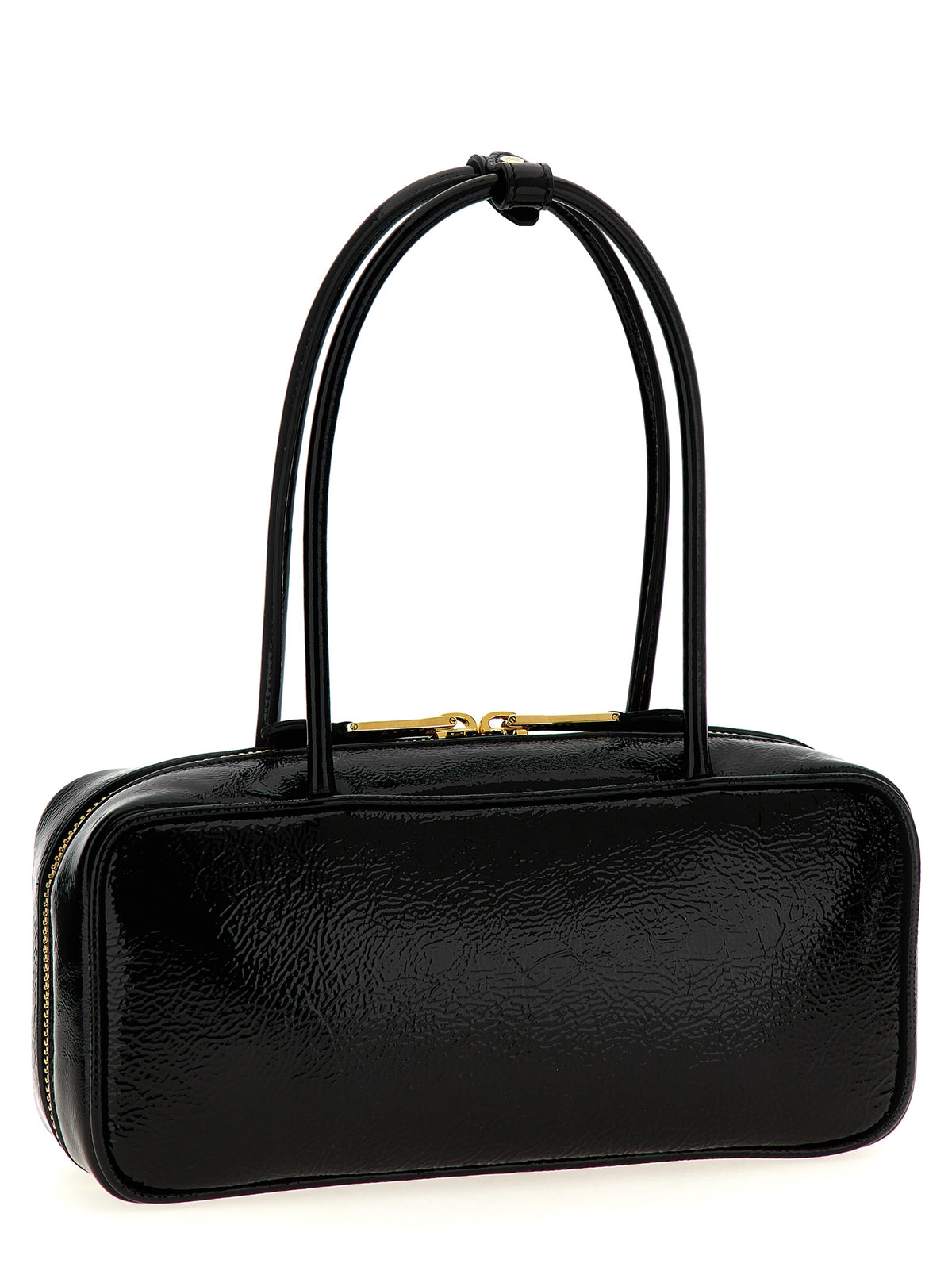 Miu Miu Trunk Hand Bag Black