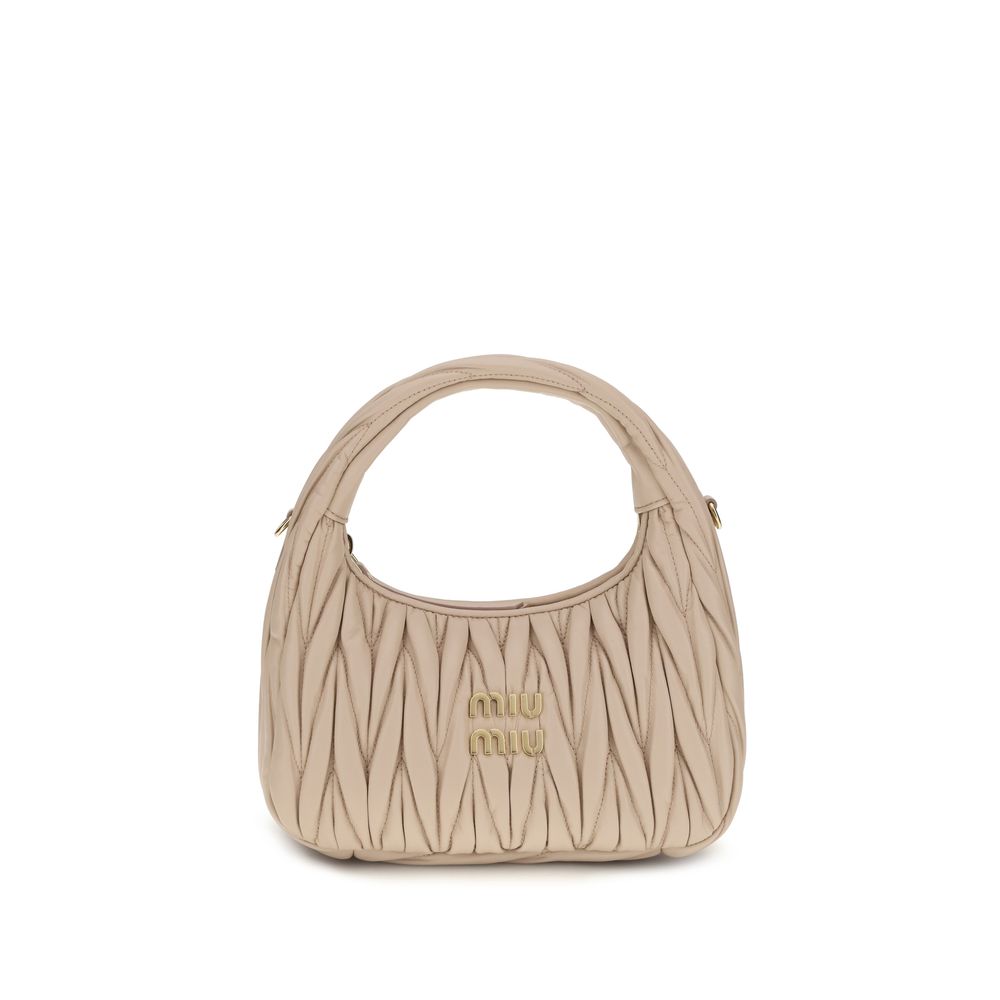 Miu Miu Wander Hobo Bag Powder Pink