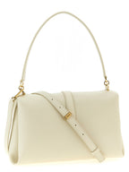 Ferragamo TH Shoulder Bag White