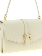 Ferragamo TH Shoulder Bag White