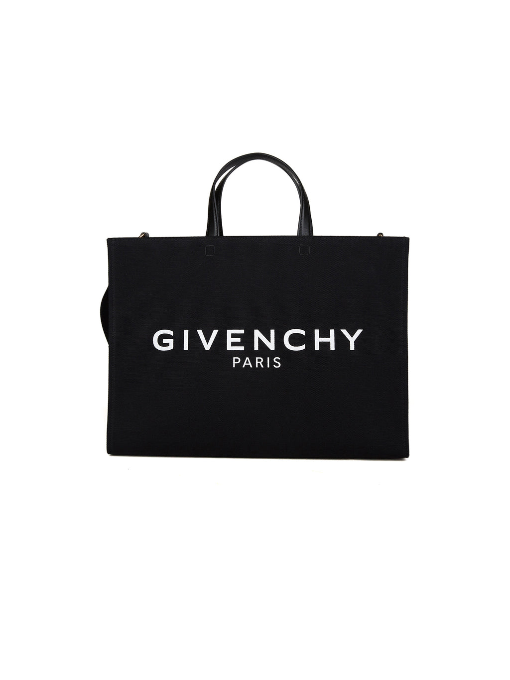 Givenchy Medium G-Tote Canvas Bag Black