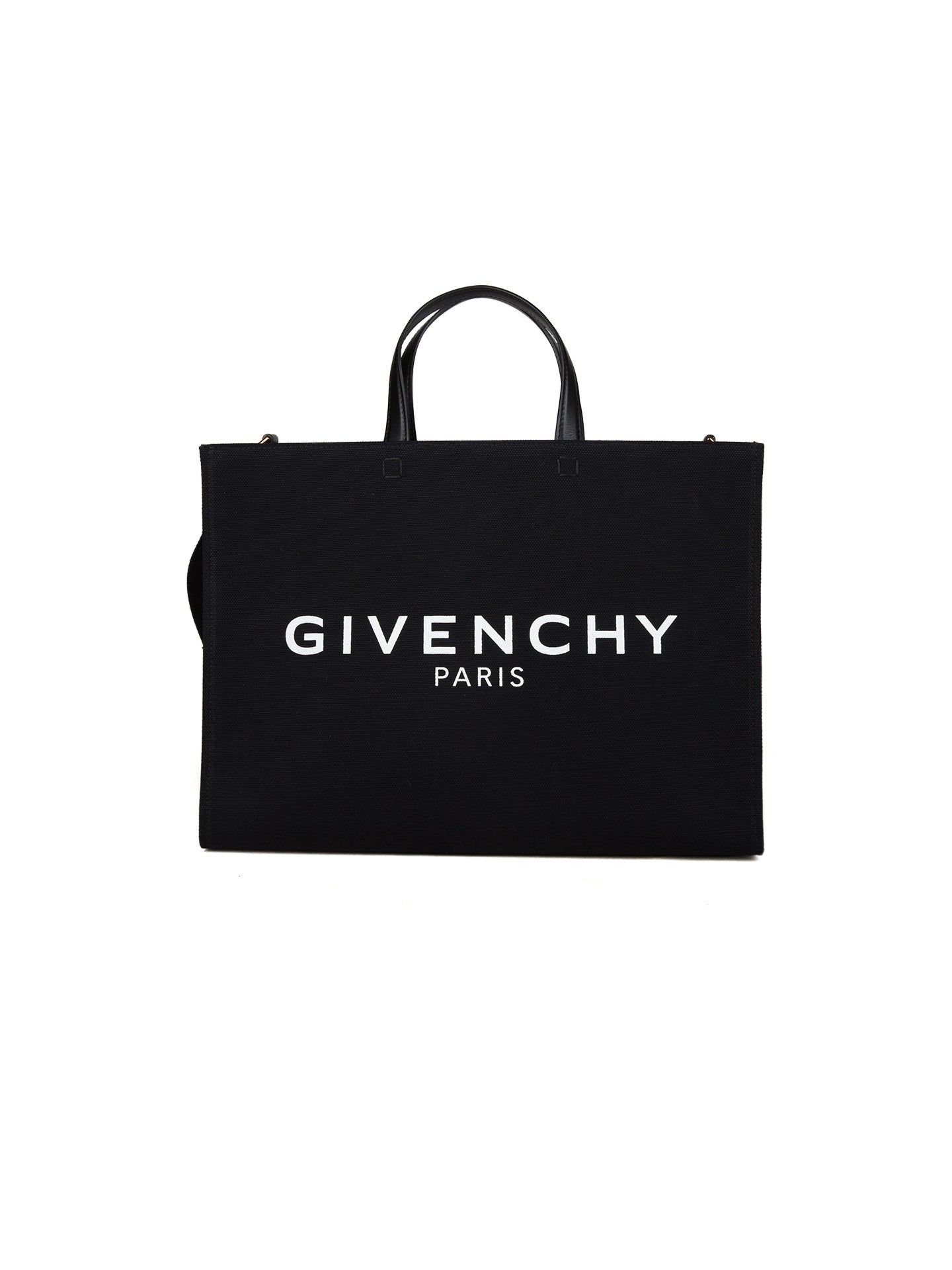 Givenchy Medium G-Tote Canvas Bag Black