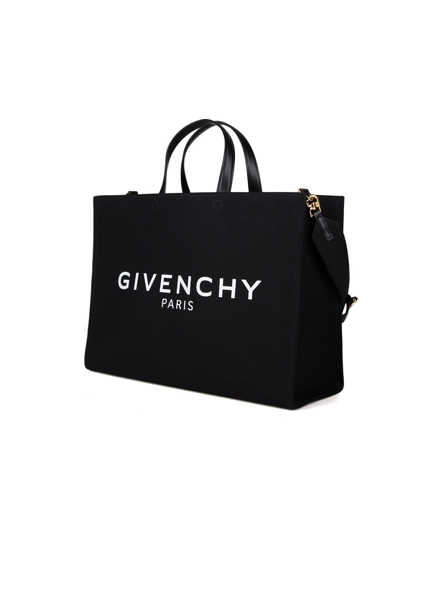 Givenchy Medium G-Tote Canvas Bag Black
