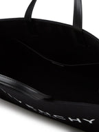 Givenchy Medium G-Tote Canvas Bag Black