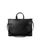 Givenchy G-Tote Medium 4G Coated Canvas Bag Black