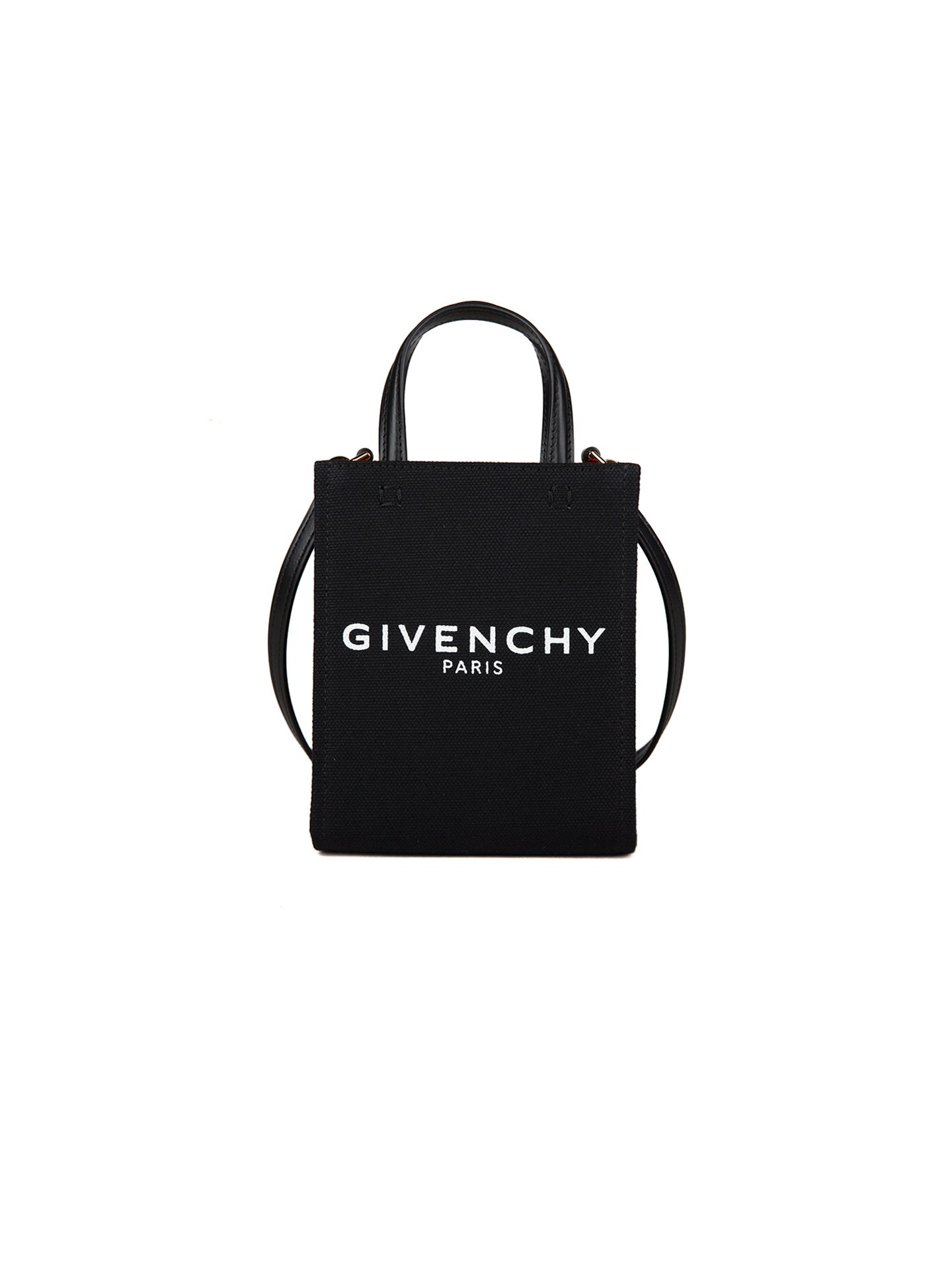 Givenchy Mini G-Tote Canvas Bag Black