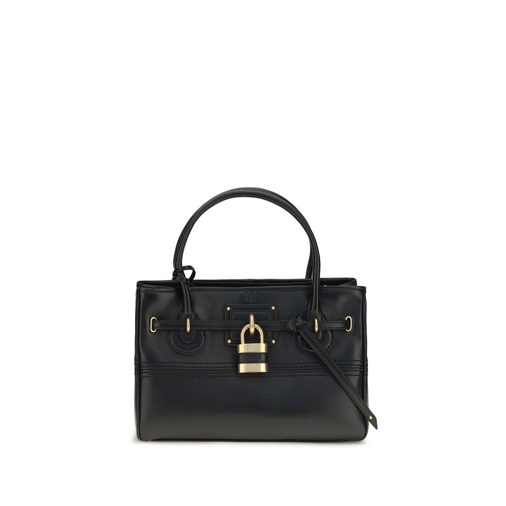 Chloé Paddington Black Buffalo Leather Handbag