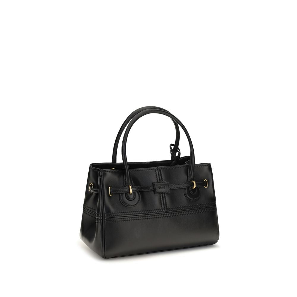 Chloé Paddington Black Buffalo Leather Handbag