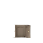 Fendi FF Mini Trifold Wallet Dove Grey