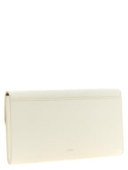 Furla Iride Panna Textured Calf Leather Clutch Bag