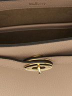 Mulberry Islington Bucket Cashmere Taupe Leather Crossbody Bag