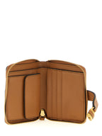 Chloé Paddington Mustang Brown Grained Buffalo Leather Square Wallet