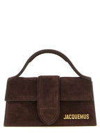 Jacquemus The Bambino Suede Leather Bag Medium Brown