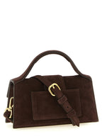 Jacquemus The Bambino Suede Leather Bag Medium Brown