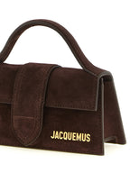 Jacquemus The Bambino Suede Leather Bag Medium Brown