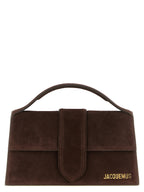 Jacquemus Le Grand Bambino Suede Leather Bag Medium Brown