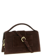 Jacquemus Le Grand Bambino Suede Leather Bag Medium Brown