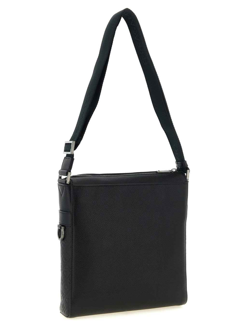 Ferragamo Monogram Messenger Bag Black