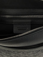 Ferragamo Monogram Messenger Bag Black