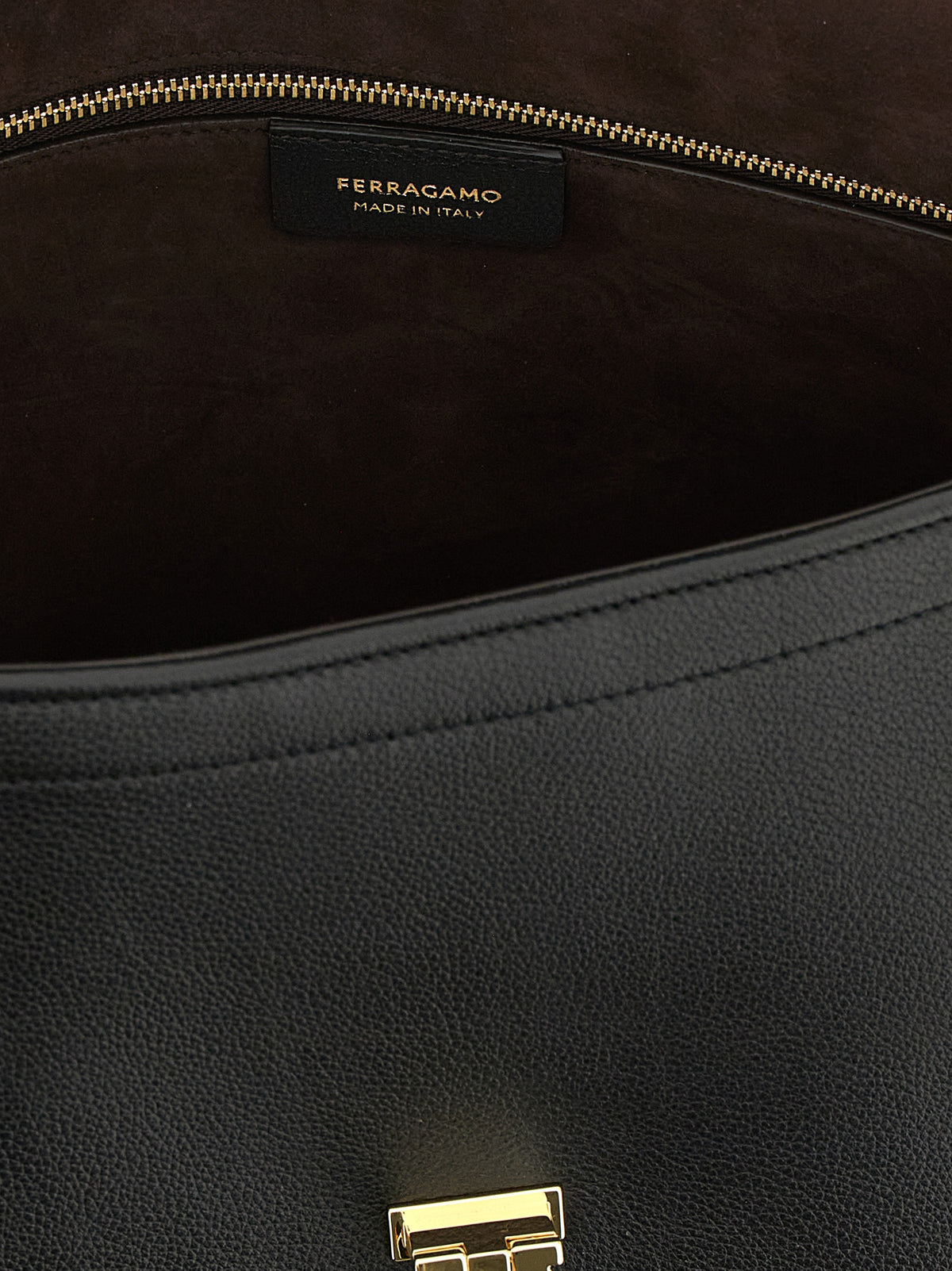 Ferragamo Sofia 2026 Shoulder Bag (L) Black