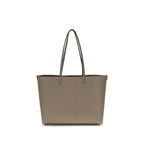 Fendi Medium Roll Dove Grey Selleria Leather Tote Bag
