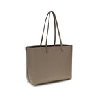 Fendi Medium Roll Dove Grey Selleria Leather Tote Bag