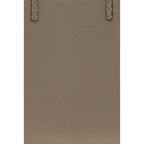Fendi Medium Roll Dove Grey Selleria Leather Tote Bag