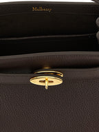 Mulberry Islington Ebony Leather Bucket Bag