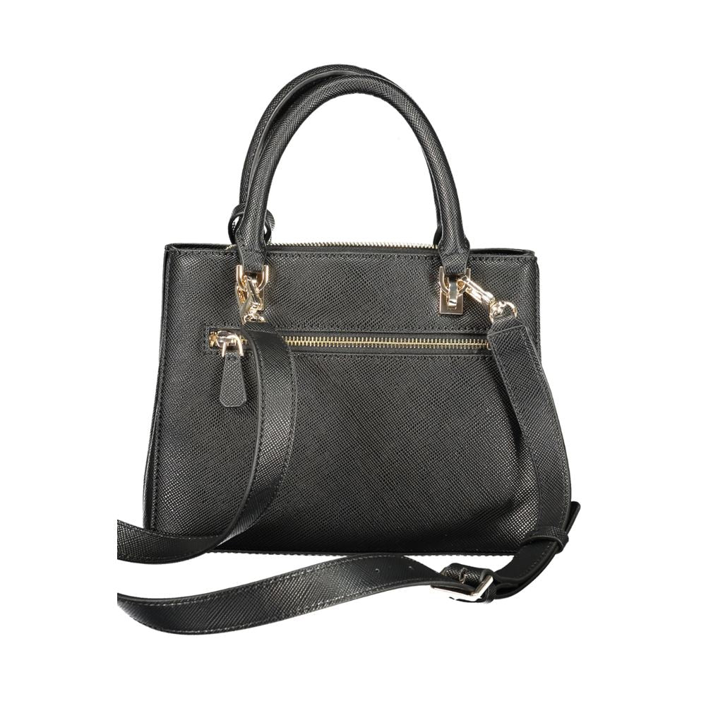 Guess Noelle Saffiano Handbag Black