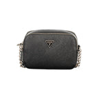 Guess Noelle Saffiano Mini Crossbody Bag Black
