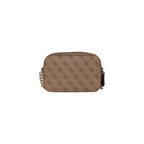 Guess Noelle 4G Logo Latte Brown Mini Crossbody Bag