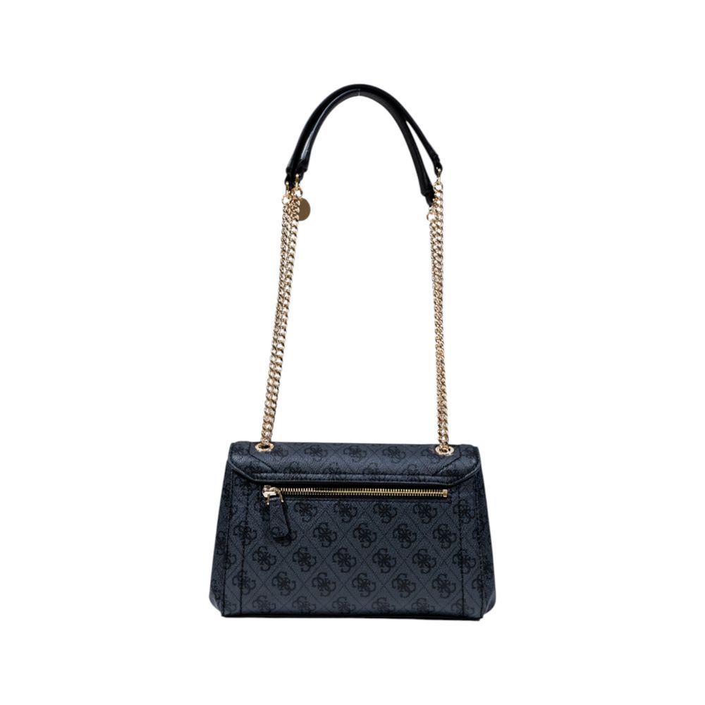 Guess Noelle 4G Logo Coal Logo Mini Crossbody Bag