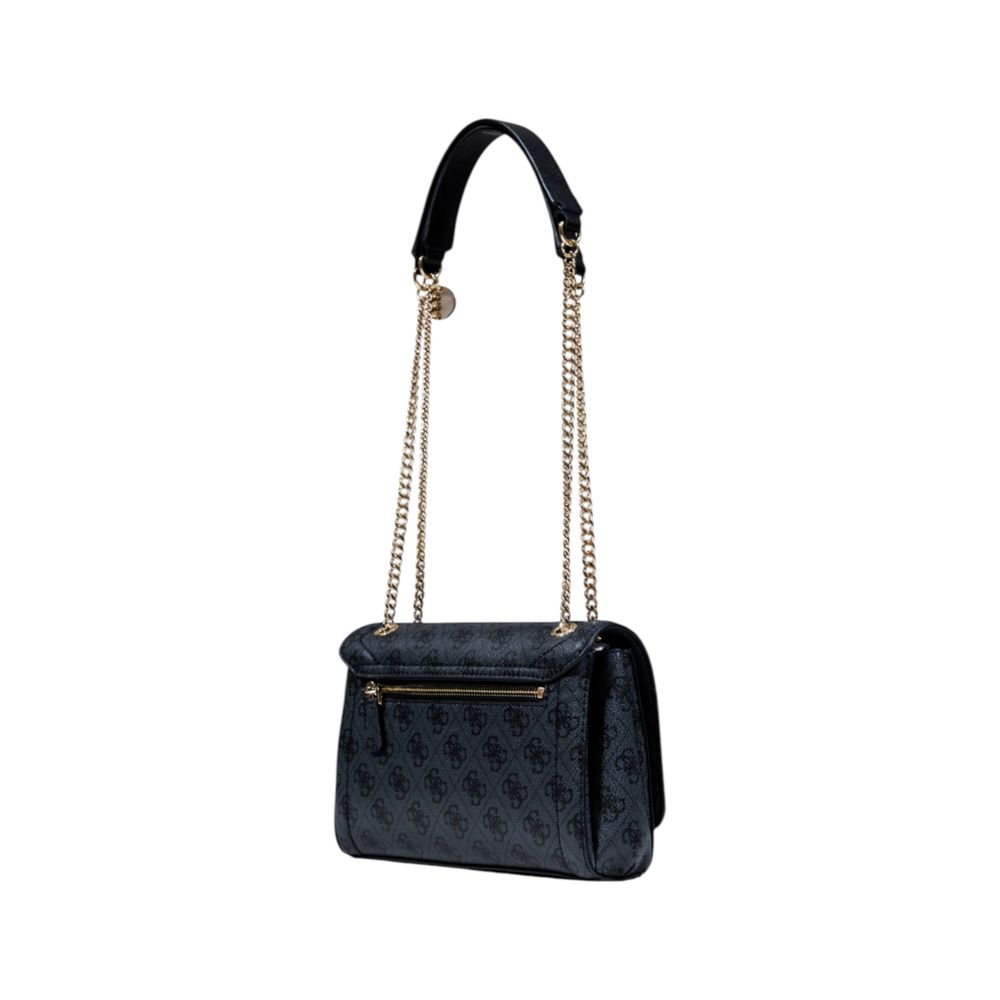Guess Noelle 4G Logo Coal Logo Mini Crossbody Bag