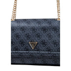 Guess Noelle 4G Logo Coal Logo Mini Crossbody Bag