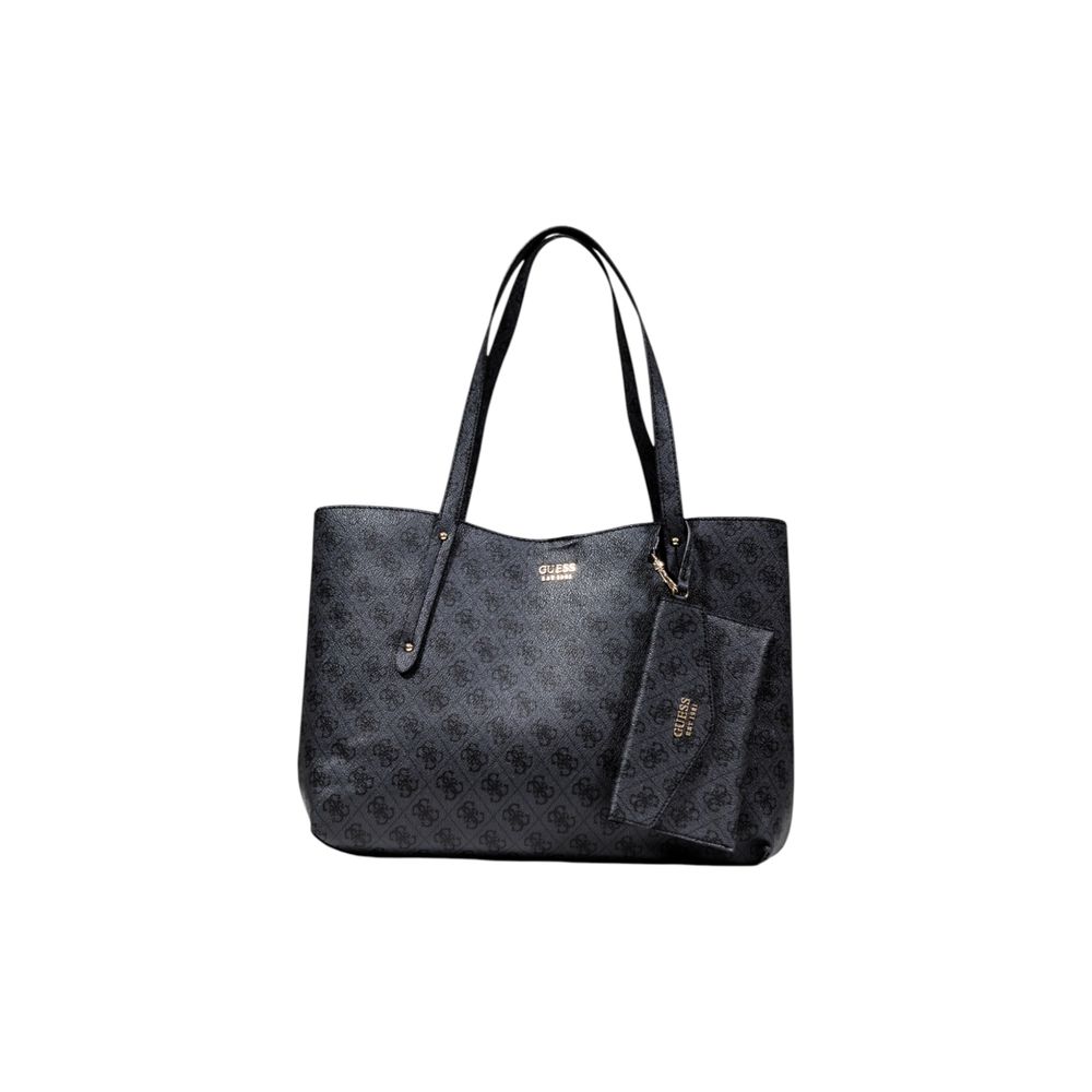 Guess Brenton Coal Logo Tote Bag