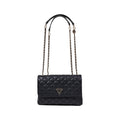 Guess Giully Black Quilted Crossbody Bag
