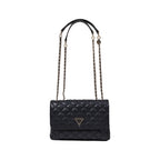 Guess Giully Black Quilted Crossbody Bag
