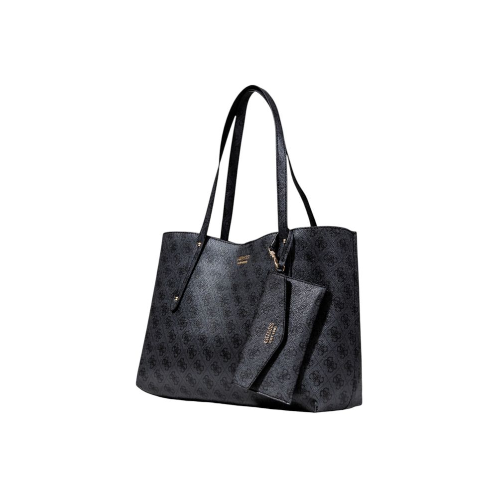 Guess Brenton Coal Logo Tote Bag